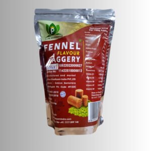 Fennel flavour jaggery